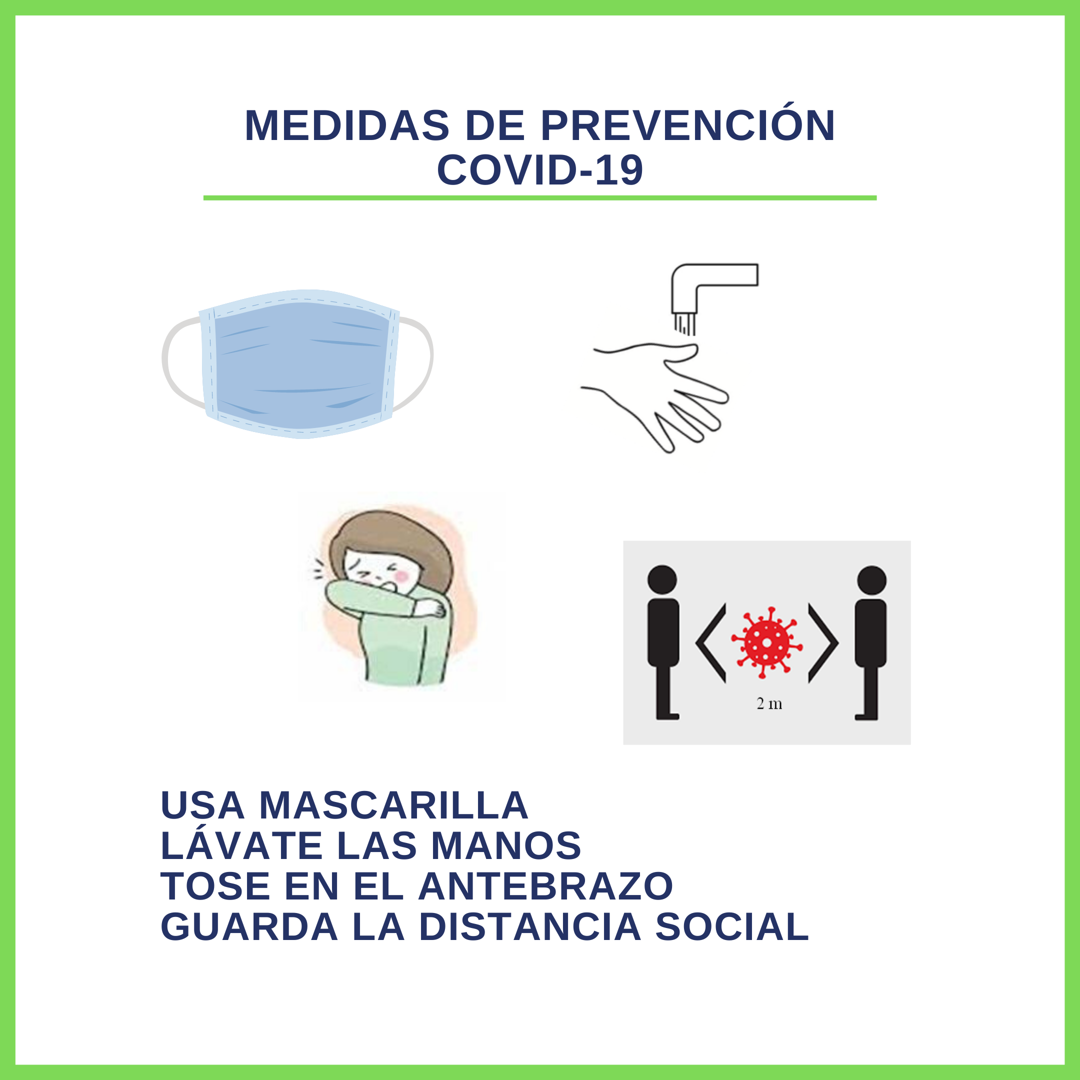 Medidas de prevención COVID-19 AUVEA