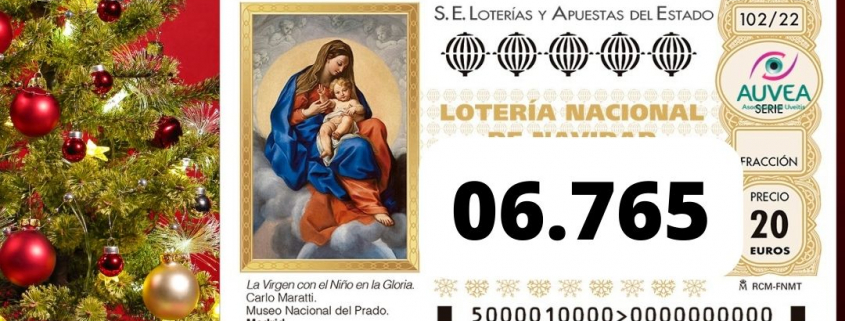 Lotería solidaria de AUVEA 2022