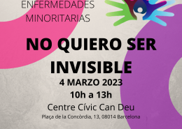 Evento Día Mundial de las Enfermedades Raras - No quiero ser invisible