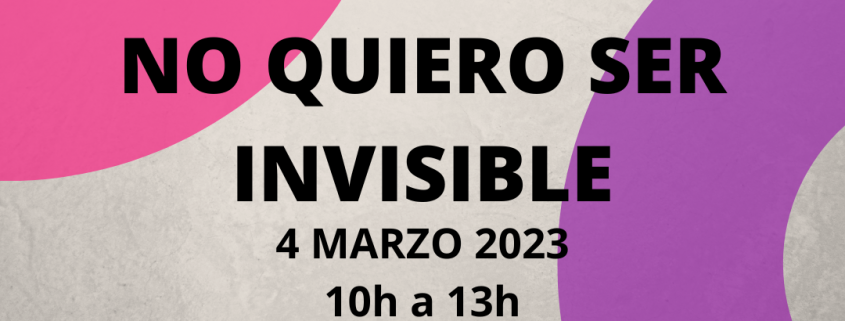 Evento Día Mundial de las Enfermedades Raras - No quiero ser invisible